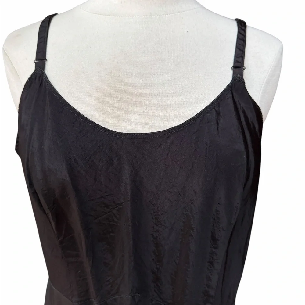 Late‎ 1940s/Early 50s Celanese Clairanese Acetate Taffeta Slip - Picture 2 of 6